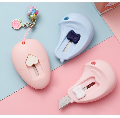  [GIAO HÀNG 7-25 NGÀY]  COMBO 50  Dao Rọc Giấy Hình quả trứng Dễ Thương - Có Thể Làm Móc Khóa PK643 