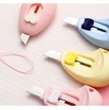  [GIAO HÀNG 7-25 NGÀY]  COMBO 50  Dao Rọc Giấy Hình quả trứng Dễ Thương - Có Thể Làm Móc Khóa PK643 