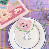  Pin Cài Áo, huy hiệu cài Balo, Túi Xách bằng bông , Thú Bông Hoạt Hình Dễ Thương  PK648 