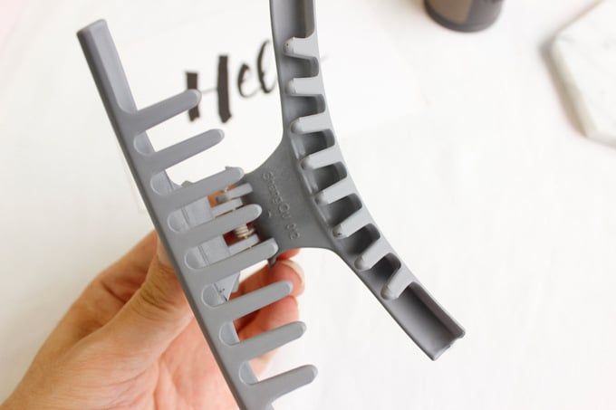  Kẹp tóc càng cua basic nữ đơn sắc, kiểu dáng thanh mảnh hàn quốc hot trend [PK715] 