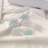  [GIAO HÀNG 7-25 NGÀY]Dây cột tóc gắn họa tiết hoạt hình 3D cute hình mây trơn màu xinh xắn PK743 