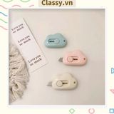  [GIAO HÀNG 7-25 NGÀY]  COMBO 50  Dao Rọc Giấy Hình đám mây cute dễ thương, dài 6 CM có thể làm móc khóa PK920 