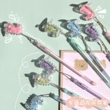  [GIAO HÀNG 7-25 NGÀY] PK927 Bút gel nhũ ngòi 0.5mm nhiều màu tùy chọn cho học sinh/sinh viên; dùng viết lên sổ lưu bút, quà tặng, thiệp 