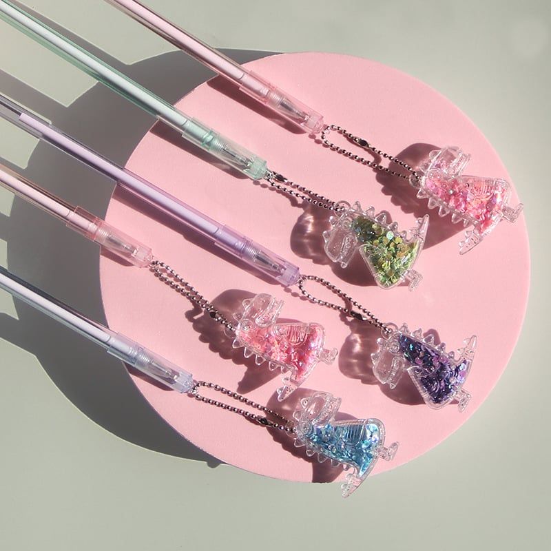  [GIAO HÀNG 7-25 NGÀY] PK927 Bút gel nhũ ngòi 0.5mm nhiều màu tùy chọn cho học sinh/sinh viên; dùng viết lên sổ lưu bút, quà tặng, thiệp 