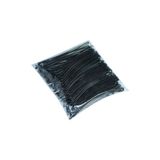  PK956 Hộp 100 chiếc kẹp tăm phụ kiện tóc 5.5 CM vòng cung Kẹp kim loại đen cổ điển dày dặn dài 6CM 