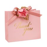  Túi giấy Thank You đính hoa sang trọng, dùng làm quà tặng sinh nhật, valetine, kỷ niệm Q1347 