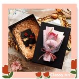  Thiệp chúc mừng, thiệp giáng sinh có gắn hoa khô trang trí Q1366 