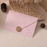  [GIAO HÀNG 7-25 NGÀY] Phong bì kèm nhãn dán Niêm Phong 16*11.7cm màu hồng dùng đựng thiệp chúc mừng, Thiệp Mời Đám Cưới Đính Hôn Lãng Mạn Q1741 