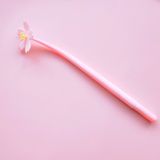  [GIAO HÀNG 7-25 NGÀY]  Classy Bút bi, bút gel mực đen hình bông hoa nhiều màu ngẫu nhiên PK1619 