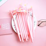  [GIAO HÀNG 7-25 NGÀY]  Classy Bút bi, bút gel mực đen hình bông hoa nhiều màu ngẫu nhiên PK1619 