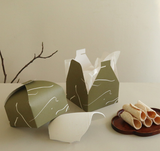  [GIAO HÀNG 7-25 NGÀY] Hộp đựng bánh ngọt và bánh nướng theo phong cách wabi-sabi đơn giản Q1806 