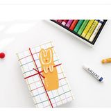  [GIAO HÀNG 7-25 NGÀY] Thẻ tag trang trí dễ thương Kawaii Bunny Tag mousse hộp DIY trang trí nướng bao bì hộp Hàn Quốc Q1813 
