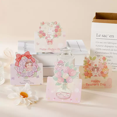  Thiệp hoa Vintage chúc mừng 8-3, 20-11, Sinh Nhật, Lễ, Tình Yêu Q300 