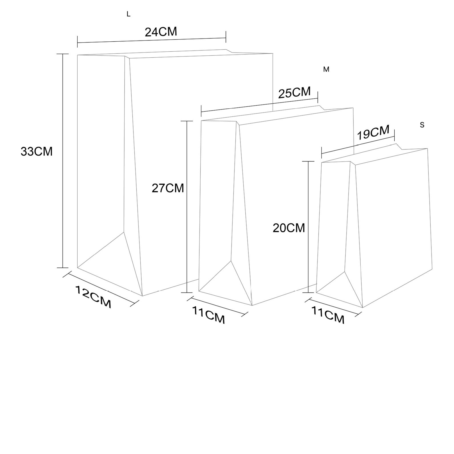  Q544 Túi giấy đựng quà tặng nhiều size, quai đinh tán; in họa tiết cẩm thạch xanh và hồng 