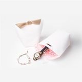 [GIAO HÀNG 7-25 NGÀY]  Túi giấy đựng quà Mini (đã bao gồm nơ) đơn sắc dễ thương 5.7x 6x10cm đựng son, trang sức, nước hoa làm quà tặng Q552 