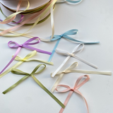  Cuộn 23 Mét Ruy băng vải sợi poly dài 01MÉT, Rộng 3 MM đơn sắc, đủ màu Q564 