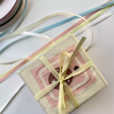  Cuộn 23 Mét Ruy băng vải sợi poly dài 01MÉT, Rộng 3 MM đơn sắc, đủ màu Q564 