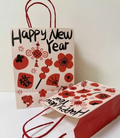  TÚI GIẤY KRAFT DÀY DẶN LÀM QUÀ TẶNG TẾT  , NHIỀU SIZE 