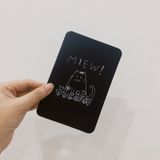  Thiệp vẽ tay bằng màu nước Classy trên nền giấy art Lan Vi 210GSM, kích thước đi kèm với phong bì của CLASSY STUDIO 