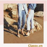  GIÀY CÓI ĐẾ XUỒNG QUAI GIÀY CỘT NƠ [G421] 