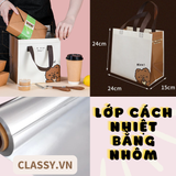  [GIAO HÀNG 7-25 NGÀY] Túi vải không dệt in hình chú gấu dễ thương, có 2 kích thước, túi dọc và túi ngang dùng làm quà tặng, đựng đồ, đi chợ T1338 