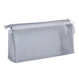  [GIAO HÀNG 7-25 NGÀY] 20 chiếc Túi Lưới Trong Suốt Đựng Bút Viết, Mỹ Phẩm, Đồ Dùng Cá Nhân - Bóp Viết Trong Suốt Có Khóa Kéo và dây treo , có thể đứng T1836 