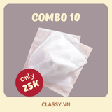  [GIAO HÀNG 7-25 NGÀY]  COMBO 200 Túi vải không dệt đựng giày du lịch đồ lót đồ lót áo sơ mi nhu yếu phẩm hàng ngày T1845 