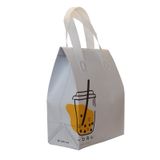  Túi Tote chất liệu vải không dệt đựng trà sữa, thực phẩm, có lớp nhôm cách nhiệt bên trong bền dai, thân thiện môi trường T1885 