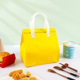  Túi Tote chất liệu vải không dệt đựng trà sữa, thực phẩm, có lớp nhôm cách nhiệt bên trong bền dai, thân thiện môi trường T1885 