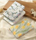  Sổ lò xo Vintage Xinh Xắn kích thước A6 90trang, Bìa bọc Vải họa tiết Hoa nhí PK1781 dùng để lên kế hoạch, lên lịch, to-do-list, take notes, có thể thay lõi 