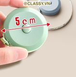  [GIAO HÀNG 7-25 NGÀY]  Thước Dây Cuộn Mini Rút Tự Động hình trái cây Siêu Dễ Thương PK650 