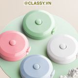  [GIAO HÀNG 7-25 NGÀY]  Thước Dây Cuộn Mini Rút Tự Động hình trái cây Siêu Dễ Thương PK650 