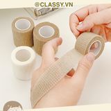  01 cuộn Băng dính washi tape họa tiết dễ thương hoạ tiết hấm bi nhiều màu,  trang trí sổ tay, văn phòng 