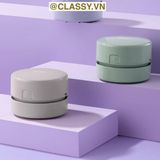  PK949 Máy Hút Bụi Mini Cầm Tay trơn màu, Không Dây Để Bàn Tiện Dụng dùng hút bụi bàn học, ô tô 