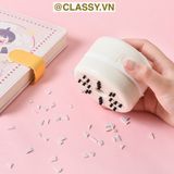  PK949 Máy Hút Bụi Mini Cầm Tay trơn màu, Không Dây Để Bàn Tiện Dụng dùng hút bụi bàn học, ô tô 