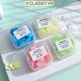  PK955 Xà phòng giấy tạo bọt hình bông hoa tiện dụng mang theo du lịch, đi ngoài trời du lịch dùng một lần 