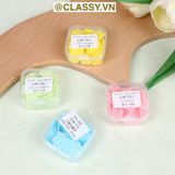  PK955 Xà phòng giấy tạo bọt hình bông hoa tiện dụng mang theo du lịch, đi ngoài trời du lịch dùng một lần 