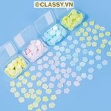  PK955 Xà phòng giấy tạo bọt hình bông hoa tiện dụng mang theo du lịch, đi ngoài trời du lịch dùng một lần 