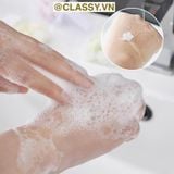  PK955 Xà phòng giấy tạo bọt hình bông hoa tiện dụng mang theo du lịch, đi ngoài trời du lịch dùng một lần 