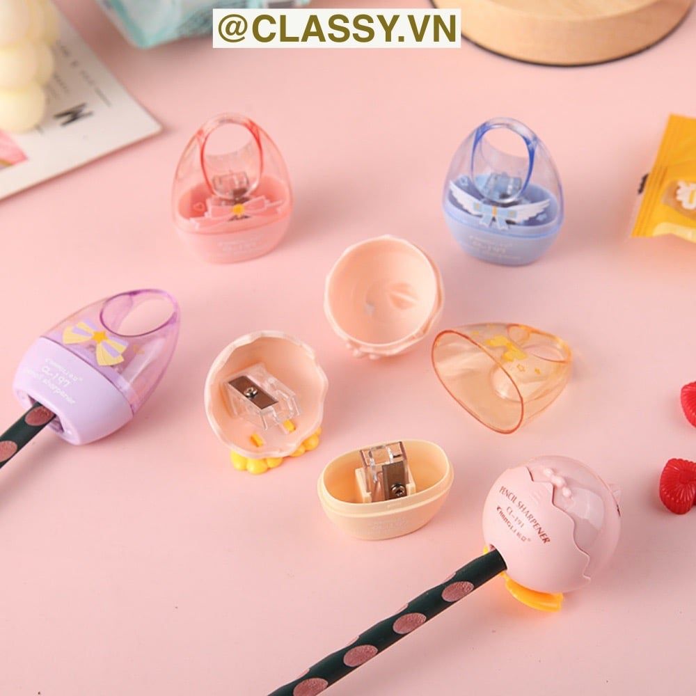  [GIAO HÀNG 7-25 NGÀY] Gọt chì mini hình con chim tròn nhiều màu PK1145 