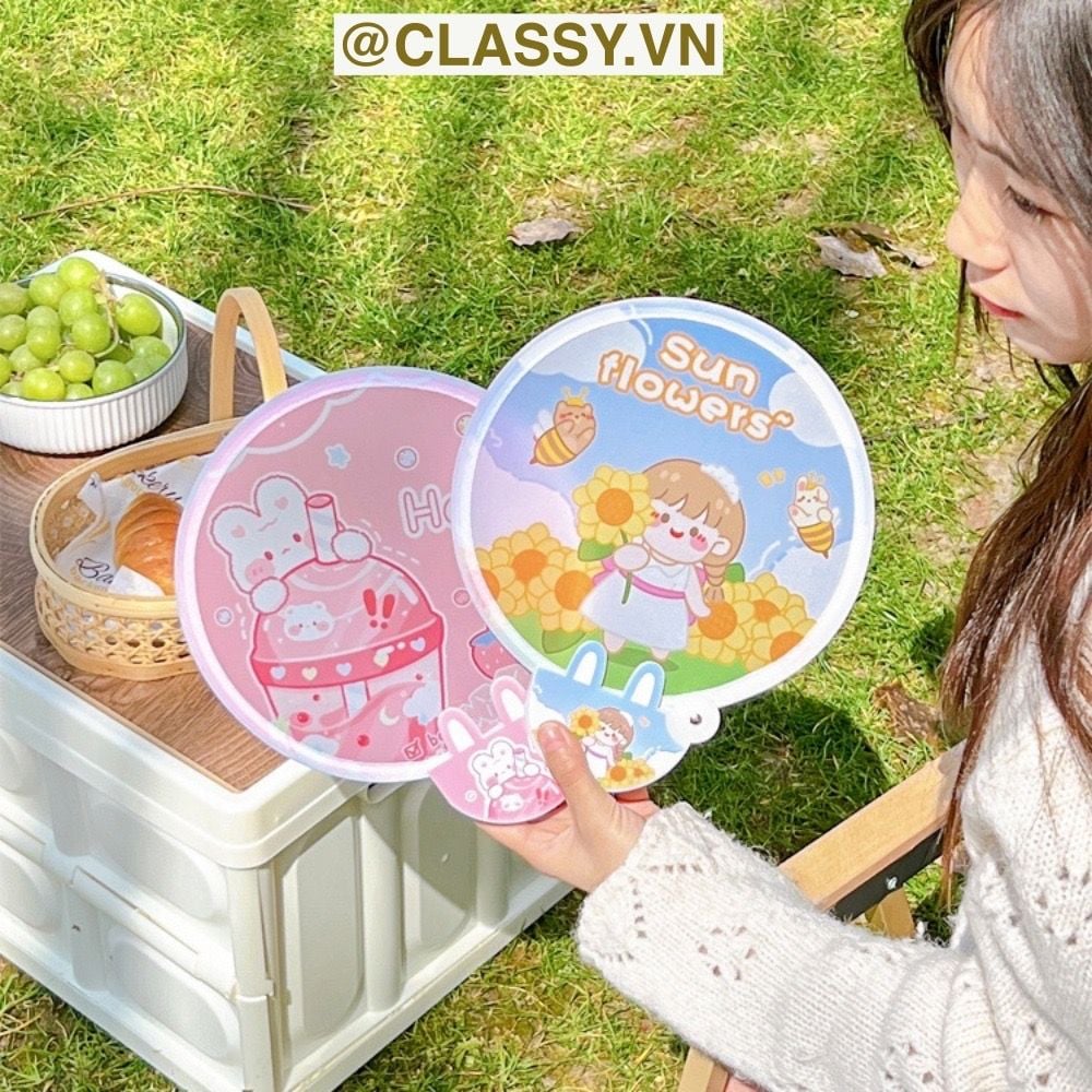  [GIAO HÀNG 7-12260 NGÀY]  COMBO 50 Quạt mini cầm tay gấp gọn, nhỏ gọn dễ mang theo, thích hợp làm quà tặng PK1287 