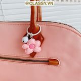  [GIAO HÀNG 7-25 NGÀY] Classy Móc khóa hình bông hoa nhiều màu, gắn chìa khóa, điện thoại, sổ tay PK1420 