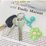  [GIAO HÀNG 7-25 NGÀY] Classy Móc khóa hình bông hoa nhiều màu, gắn chìa khóa, điện thoại, sổ tay PK1420 