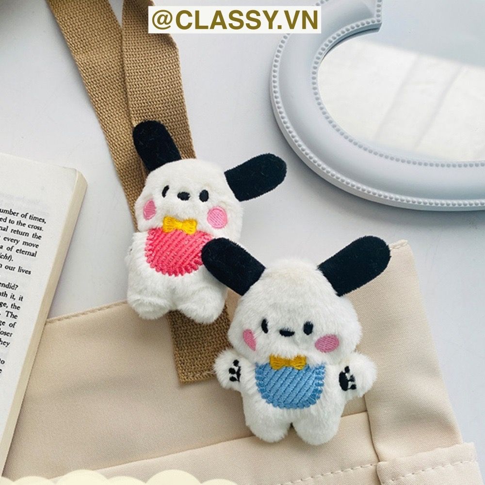  [GIAO HÀNG 7-25 NGÀY] Classy Móc khóa gấu cún nhỏ xinh, móc khóa balo, phụ kiện thời trang PK1581 