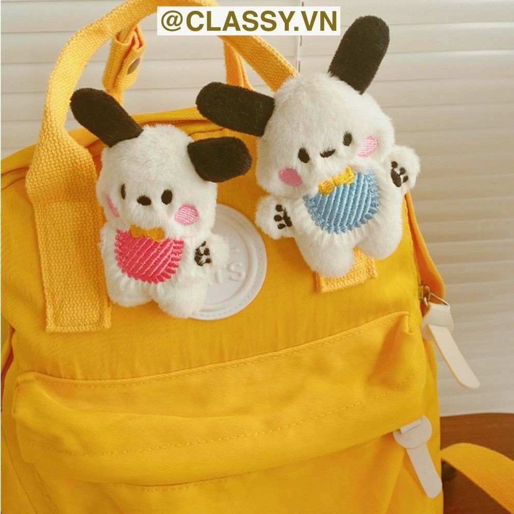  [GIAO HÀNG 7-25 NGÀY] Classy Móc khóa gấu cún nhỏ xinh, móc khóa balo, phụ kiện thời trang PK1581 
