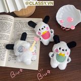  [GIAO HÀNG 7-25 NGÀY] Classy Móc khóa gấu cún nhỏ xinh, móc khóa balo, phụ kiện thời trang PK1581 