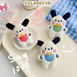  [GIAO HÀNG 7-25 NGÀY] Classy Móc khóa gấu cún nhỏ xinh, móc khóa balo, phụ kiện thời trang PK1581 