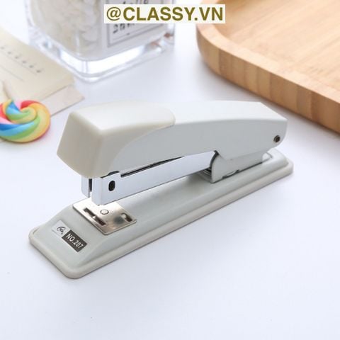  Classy Bấm giấy dập ghim màu trơn màu 207 kim bấm kim loại bền chất lượng cao kim bấm học tập văn phòng phẩm vật tư văn phòng PK1694 