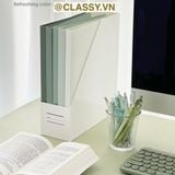  File lá A4 đựng tài liệu nhiều ngăn, Tệp đựng tài liệu 30 lá chất liệu PP cao cấp - bìa đựng giấy A4 Classy Basic PK1787 