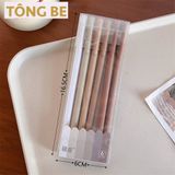  [GIAO HÀNG 7-25 NGÀY]  20 HỘP - Mỗi hộp 6 bút gel nắp đậy 0,5mm nhiều tông màu Pastel thanh lịch nữ tính dài 16.5 CM Classy  PK1862 